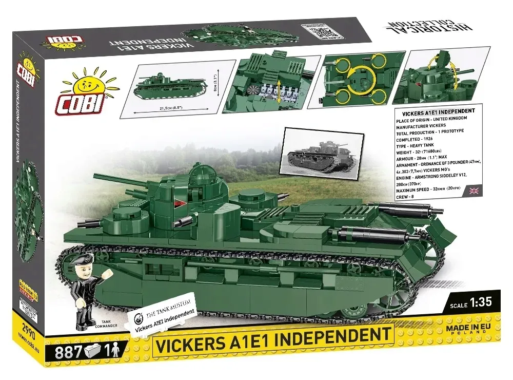 cobi-2990-vickers-a1e1-independent-887-elementow