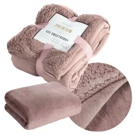 koc-dwustronny-tedy-200x220-cm-rozowy-miekki-polar-struktura-baranka-cieply