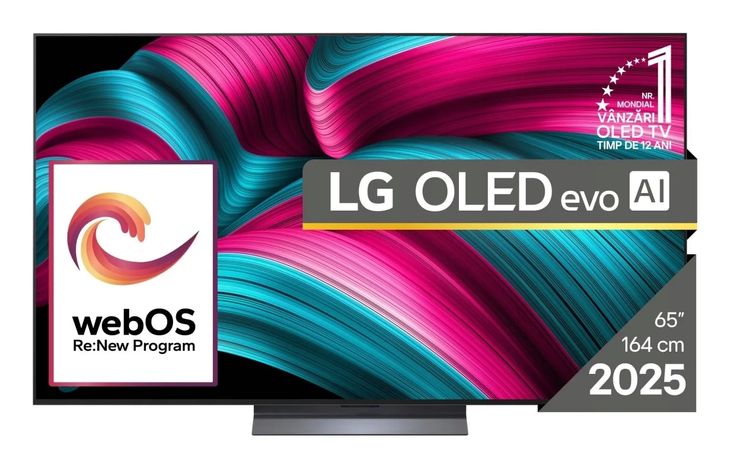 Telewizor 65 LG OLED65C51LA OLED evo 65 4K Ultra HD 144Hz WebOS Dolby Atmos