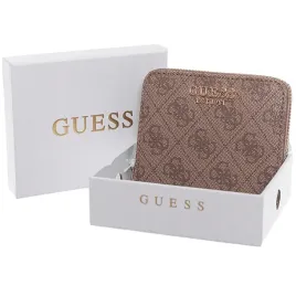 guess-portfel-damski-laurel-ii-slg-small-zip-brazowy