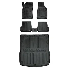 gumowy-zestaw-dywaniki-i-mata-audi-a6-c6-2004-2008-sedan-przed-liftem