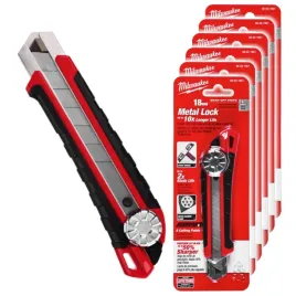 noz-do-tapet-z-lamanym-ostrzem-18-mm-milwaukee-48221961-zestaw-6-szt