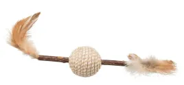 zabawka-dla-kota-trixie-matatabi-pilka-z-piorkami-gryzak-feather-game-20cm