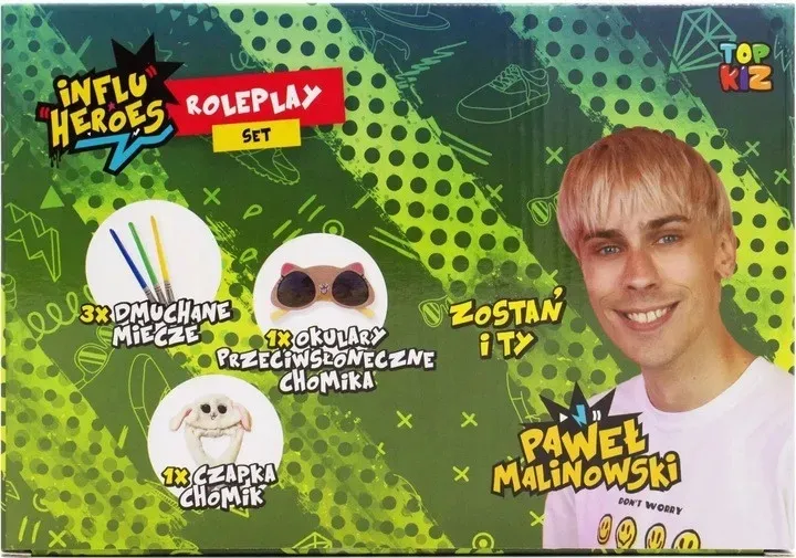 influheroes-pawel-malinowski-przebranie-stroj-stan-nowy