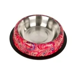 chico-miska-metalowa-paisley-czerwona-na-gumie-dla-psa-071l