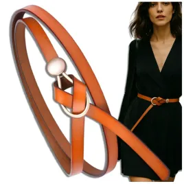damski-wiazany-skorzany-retro-skora-brazowy-elegancki-waski-dlugi-pasek
