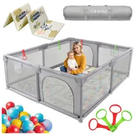 kojec-dzieciecy-xxl-z-mata-piankowa-180x200-cm-4-uchwyty-i-50-pilek