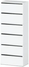 szafka-na-buty-biala-150-cm-wysoka-modulowa-bez-siedziska-loft-regal