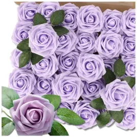 sztuczne-kwiaty-roze-25szt-bukiet-roz-ozdoba-dekoracja-do-wazonu-fioletowe