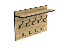 duzy-wieszak-scienny-na-ubrania-dab-hak-czarny