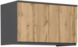 nadstawka-na-szafe-90cm-2-drzwi-polka-pojemna-antracyt-dab-wotan