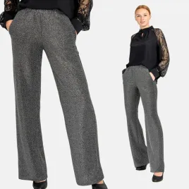 spodnie-damskie-blyszczace-na-gumie-z-kieszeniami-eleganckie-srebrne-m