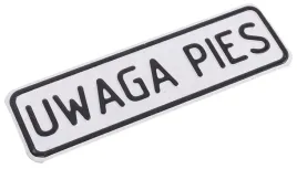 tabliczka-ostrzegawcza-6x20cm-informacyjna-metal-uwaga-pies