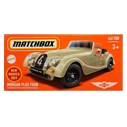 morgan-plus-four-samochod-auto-model-kolekcjonerski-1-64-matchbox-stan-nowy