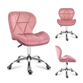 fotel-biurowy-obrotowy-mark-adler-rozowy-welurowy-tapicerowany-do