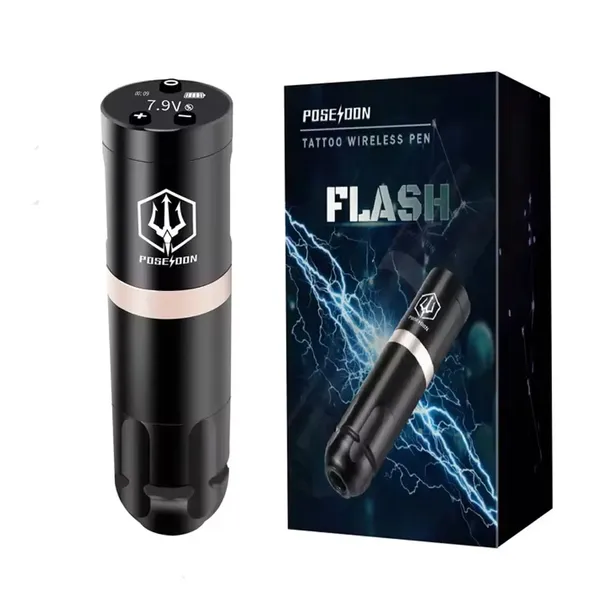 POSEIDON FLASH - Bezprzewodowa Maszynka Pen do Tatuażu