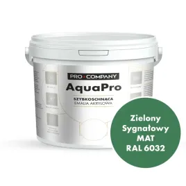 aqua-pro-emalia-akrylowa-szybkoschnaca-9l-zielony-sygnalowy-mat-ral-6032