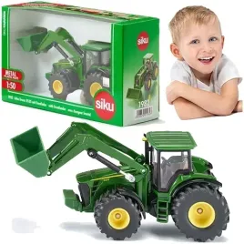 john-deere-traktor-z-ladowarka-tur-siku-ciagnik-metalowy-farma-1-50