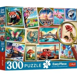 puzzle-easypiece-300-elementow-znaczki-pocztowe-ukladanka-23100-trefl
