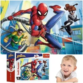 puzzle-mini-54-elementy-czas-na-spider-mana-ukladanka-trefl-19607
