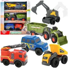 zestaw-pojazdow-koparka-wywrotka-traktor-z-przyczepa-straz-dickie-toys
