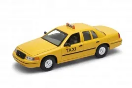 ford-crown-victoria-1999-taxi-metalowy-samochod-model-kolekcjonerski-welly