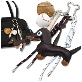 brelok-do-torebki-kluczy-breloczek-zawieszka-jamnik-zestaw-baseballowy