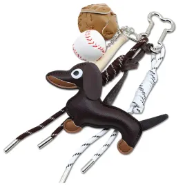 brelok-do-torebki-kluczy-breloczek-zawieszka-jamnik-zestaw-baseballowy