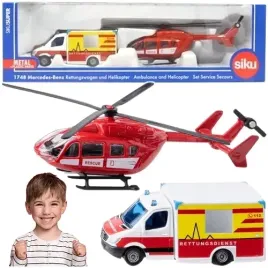 mercedes-benz-ambulans-helikopter-ratunkowy-zestaw-metalowy-siku-1748