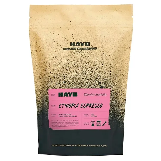 Kawa ziarnista HAYB ETHIOPIA ESPRESSO 1kg 100% Arabica Etiopia