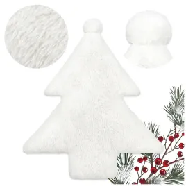 poduszka-dekoracyjna-na-prezent-choinka-swiateczna-45-cm-miekka-biala