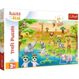 puzzle-maxi-24-bobaski-i-mis-safari-zwierzeta-duze-elementy-trefl-14373