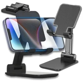 uchwyt-na-telefon-tablet-stojak-podstawka-statyw-na-biurko-stabilny-czarny