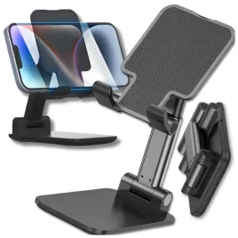 uchwyt-na-telefon-tablet-stojak-podstawka-statyw-na-biurko-stabilny-czarny