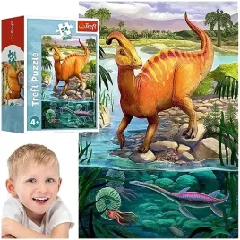 puzzle-mini-54-elementy-niesamowite-dinozaury-dino-ukladanka-trefl-19730