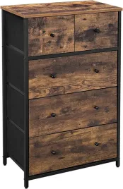 komoda-z-tekstylnymi-szufladami-loftowa-industrialna-rustykalna