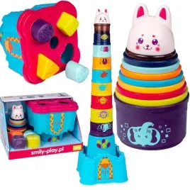 piramidka-sorter-zamek-kroliczka-ukladanka-kolorowe-kubeczki-smily-play