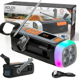 radio-awaryjne-panel-sloneczny-korbka-powerbank-bluetooth-5-0-latarka-led