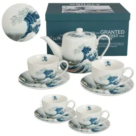 zestaw-dzbanek-z-zaparzaczem-2-filizanki-ze-spodkami-the-great-wave-hokusai