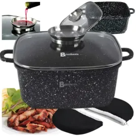 maly-garnek-marmurkowy-kwadratowy-18cm-2-1l-2x-lapki-brytfanna-gaz-indukcja