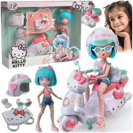 lalka-pretty-pink-scooter-skuter-hello-kitty-manga-moda-japonska-przegubowa
