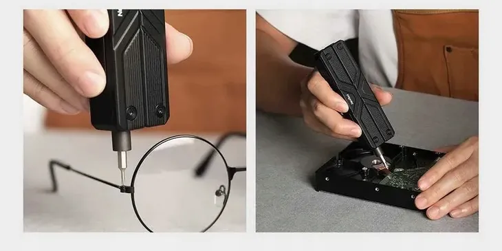 multitool-nextool-gemini-13w1-elektryczny-wkretak-stan-nowy-narzedzia-nozyczki-ostrze-otwieracz-do-kapsli-otwieracz-do-puszek-srubokret-krzyzakowy-srubokret-plaski