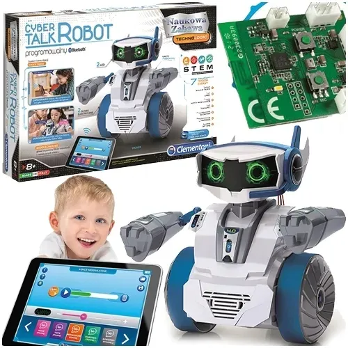 robot-interaktywny-programowalny-cybertalk-bluetooth-aplikacja-clementoni