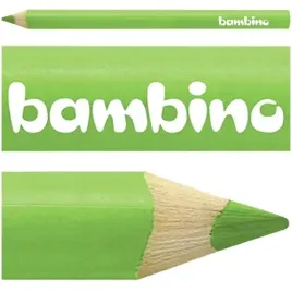 kredka-bambino-trojkatna-w-drewnianej-oprawie-gruba-jumbo-jasnozielona
