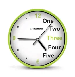 zegar-scienny-okragly-prague-zielony-20cm-esperanza