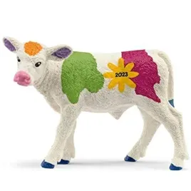 schleich-wiosenne-ciele-krowa-figurka-kolekcjonerska-recznie-malowana