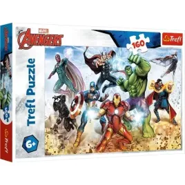 puzzle-160-avengers-marvel-gotowi-by-ratowac-swiat-hulk-ironman-trefl-15368