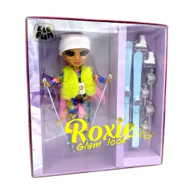 elefun-roxie-glam-look-lalka-rozowe-wlosy-narty