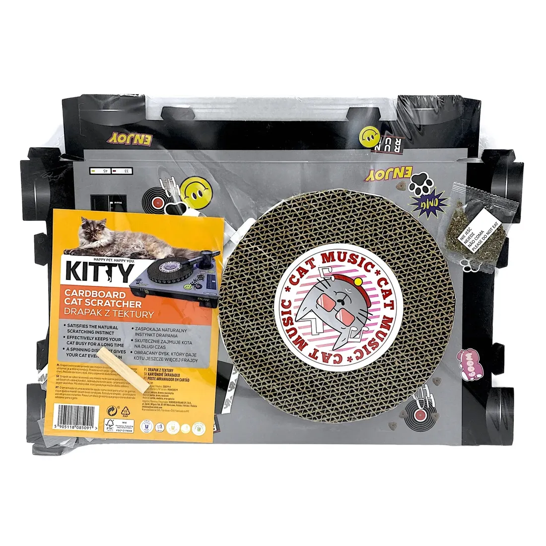 kitty-drapak-dla-kota-gramofon