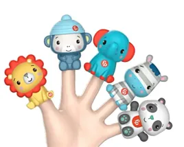 fisher-price-figurki-zwierzatka-pacynki-5szt